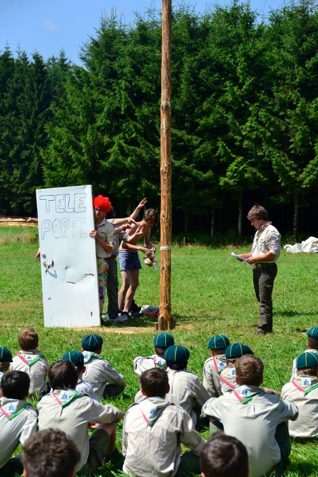 Sint-Martinus den XIIde - Kamp Curfoz 2013 bezoekdag